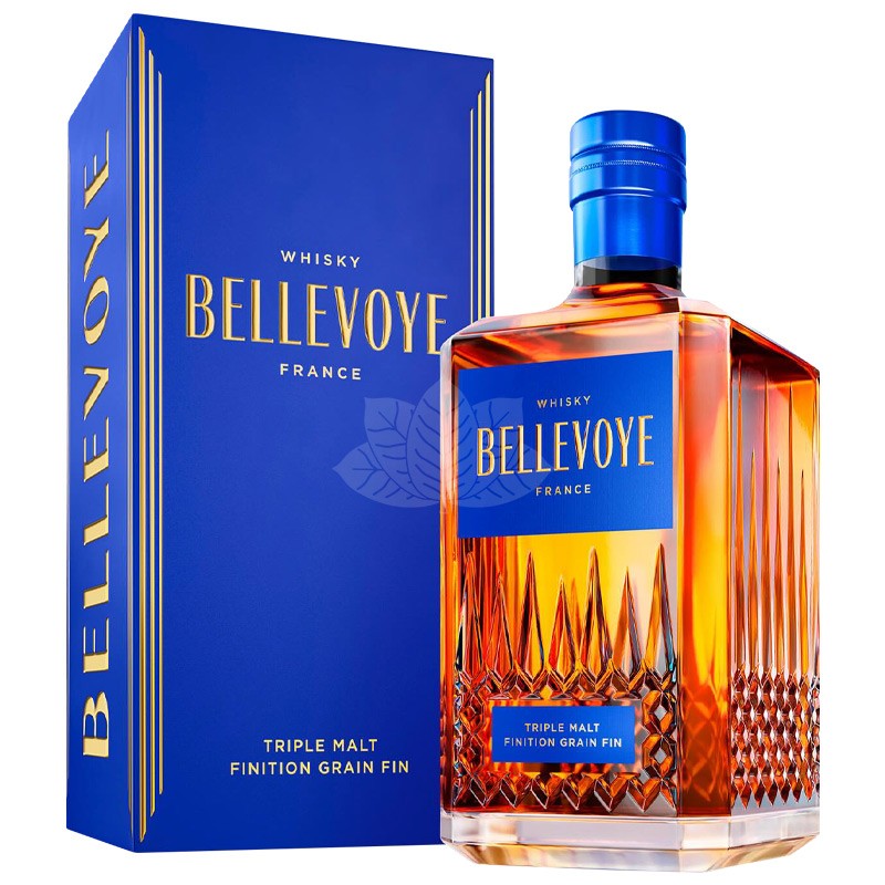 Bellevoye Blue Fine Grain Finish
