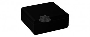 Humidor Adorini  Carrara Deluxe Black – Medium