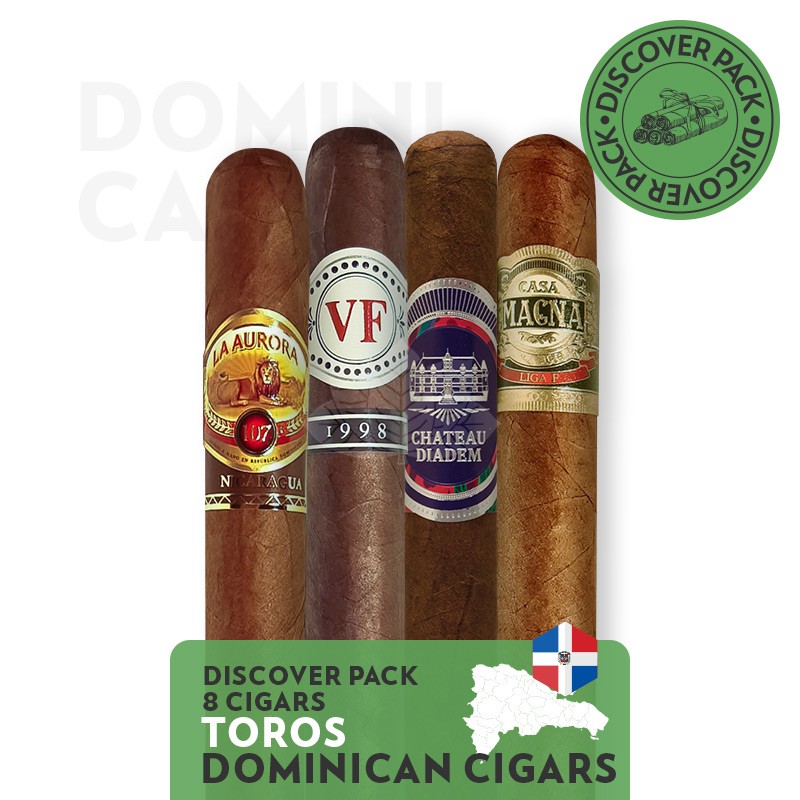 Dominican cigars Toro Discovery Pack (8 cigars)