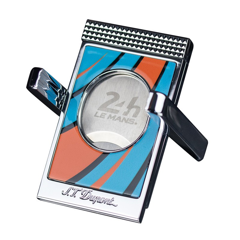 Cigar cutter X Stand S.T.Dupont - LeMans Blue/Chrome