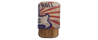 Cigar case Recife - 3 cigars - Rock'n'Roll